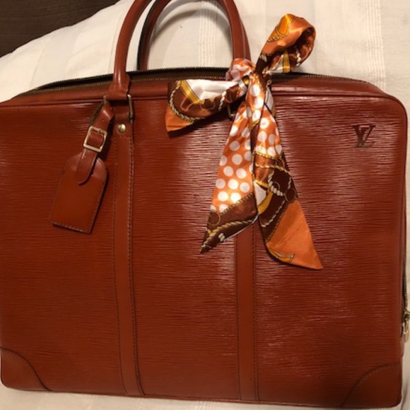 Authentic Epi Leather LV laptop/document bag - Picture 1 of 4